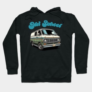 OLD SCHOOL // Retro Style Original Design Hoodie